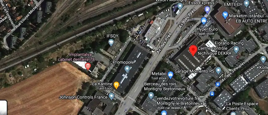 Prix contrôle technique à Montigny-le-Bretonneux