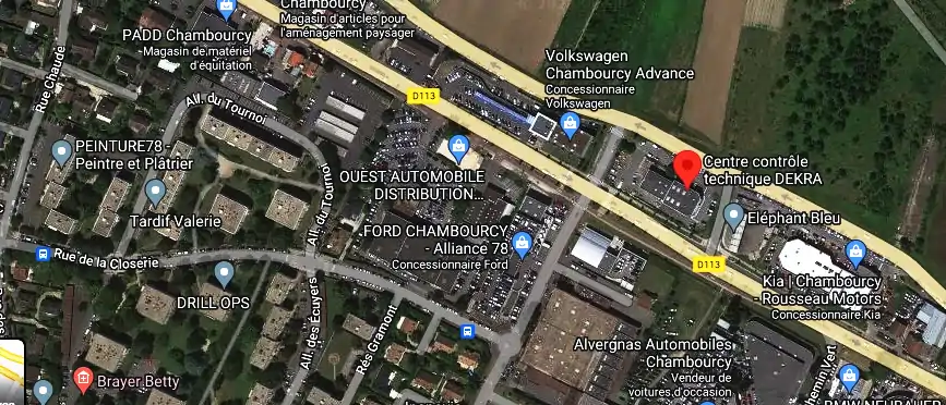 Prix contrôle technique à Chambourcy