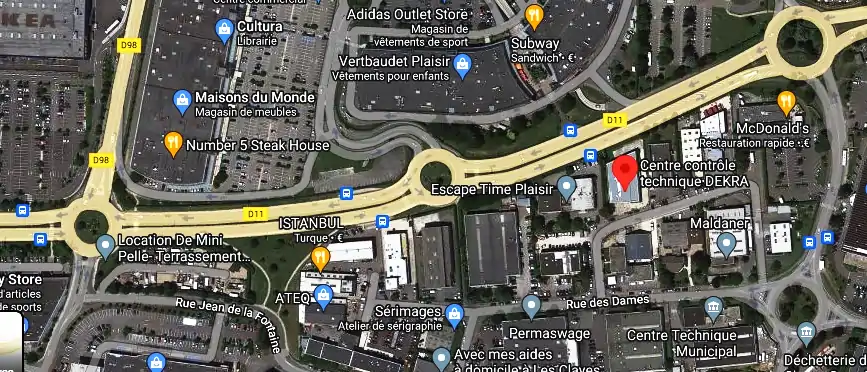 Prix contrôle technique à Les Clayes-sous-Bois