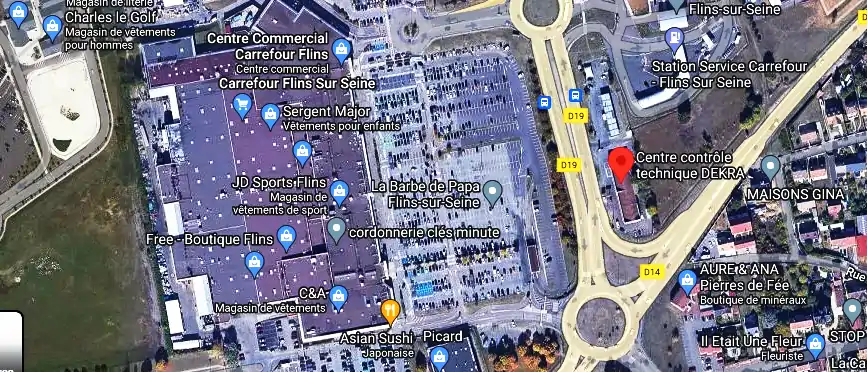 Prix contrôle technique à Flins-sur-Seine