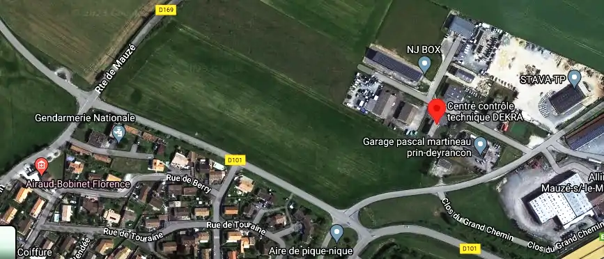 Prix contrôle technique à Prin-Deyrançon