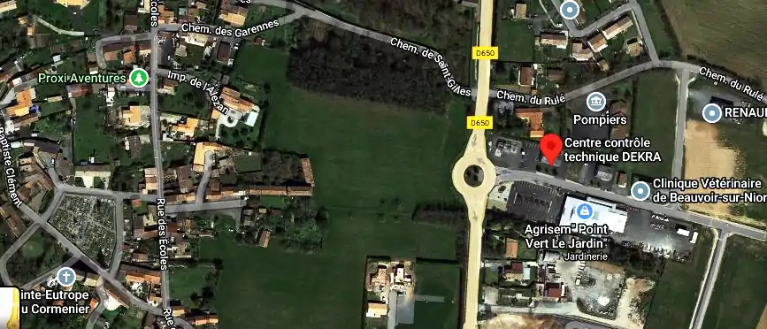 Prix contrôle technique à Beauvoir-sur-Niort