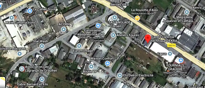 Prix contrôle technique à Graulhet