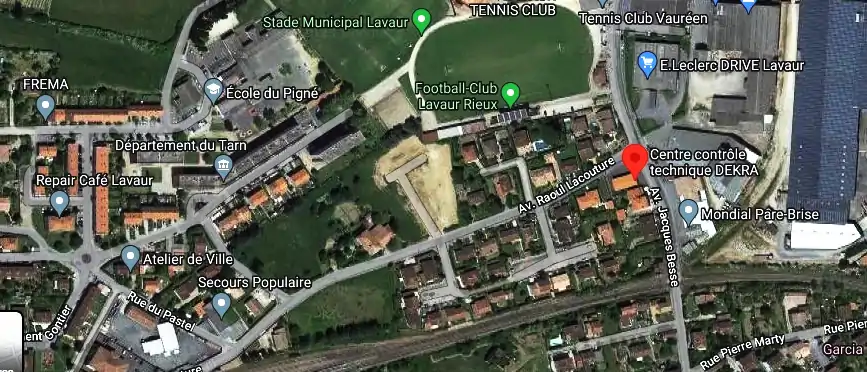 Prix contrôle technique à Lavaur
