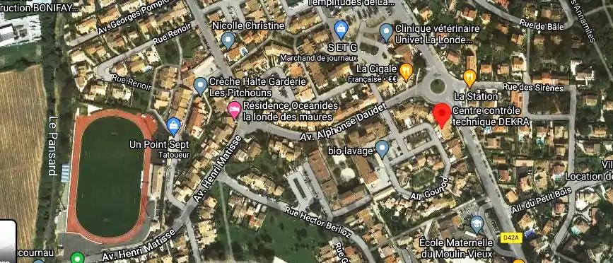 Prix contrôle technique à La Londe-les-Maures