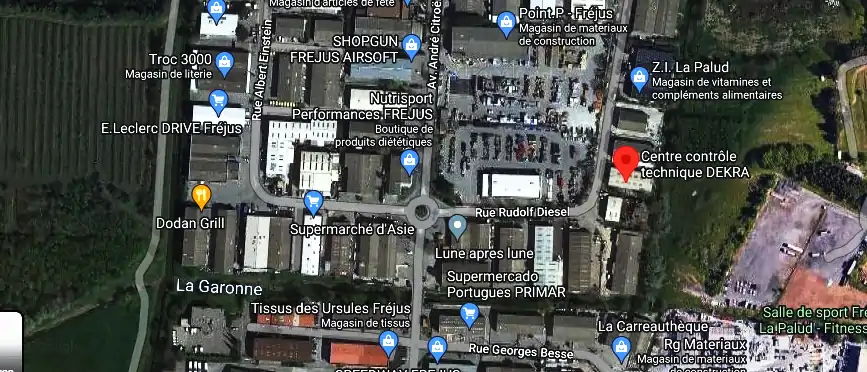 Prix contrôle technique à Fréjus