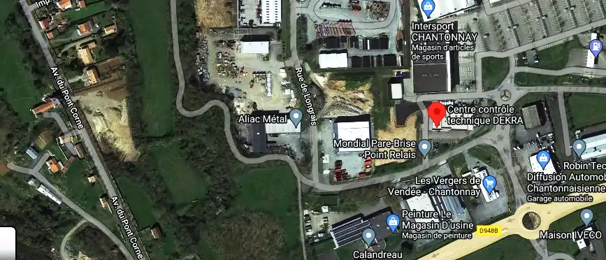 Prix contrôle technique à Chantonnay