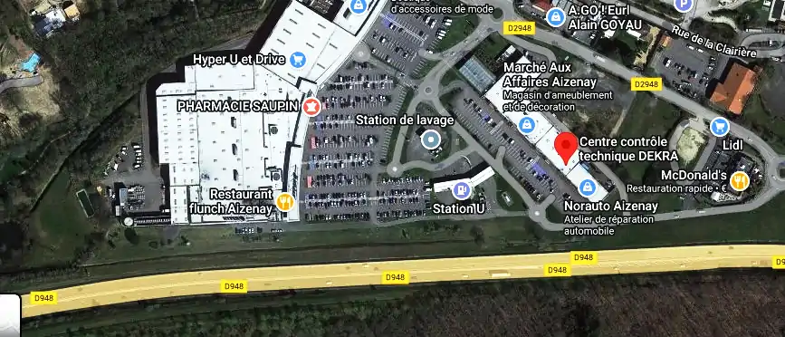 Prix contrôle technique à Aizenay