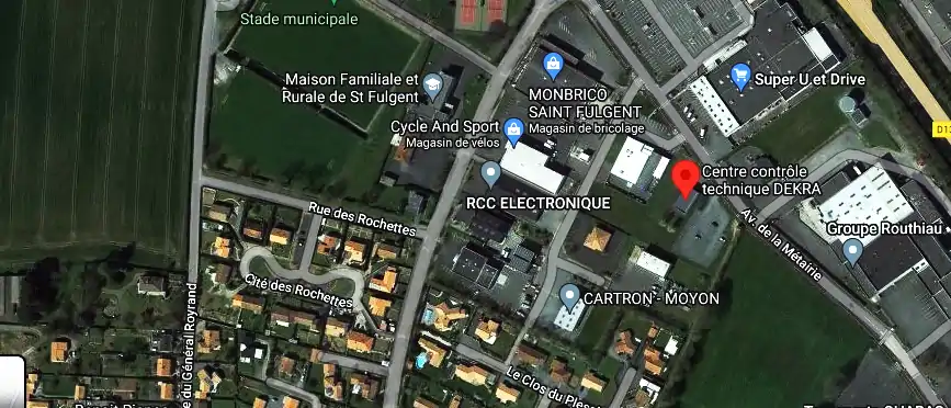 Prix contrôle technique à Saint-Fulgent