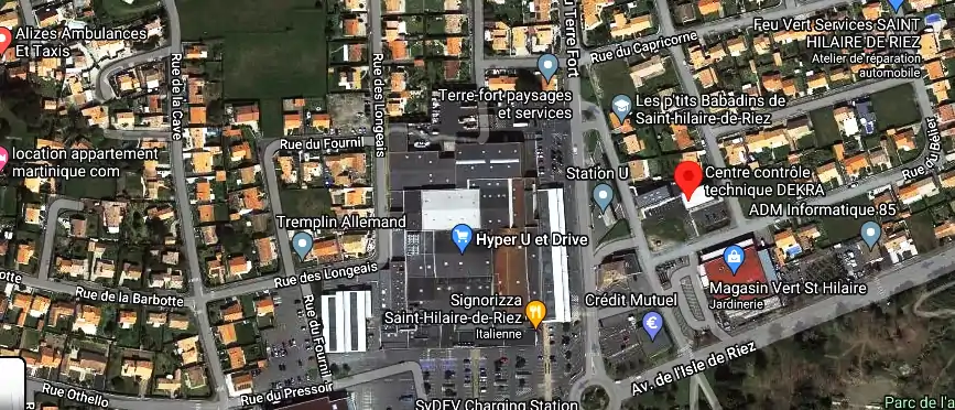 Prix contrôle technique à Saint-Hilaire-de-Riez