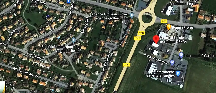 Prix contrôle technique à Angles