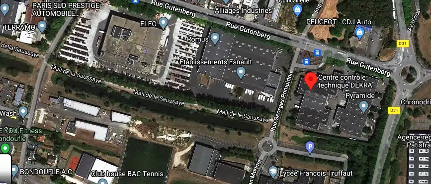 Prix contrôle technique à Bondoufle