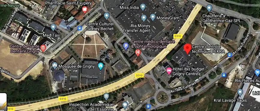 Prix contrôle technique à Grigny