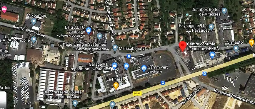 Prix contrôle technique à Ormoy