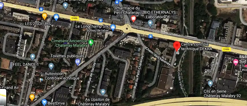 Prix contrôle technique à Châtenay-Malabry
