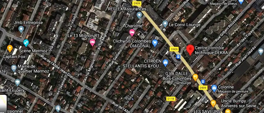 Prix contrôle technique à Asnières-sur-Seine