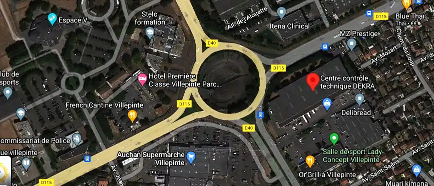 Prix contrôle technique à Villepinte