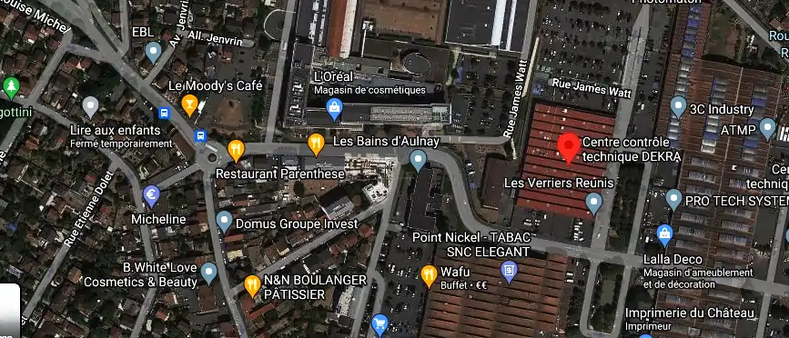 Prix contrôle technique à Aulnay-sous-Bois