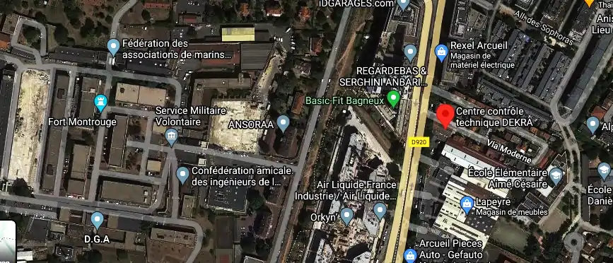 Prix contrôle technique à Arcueil