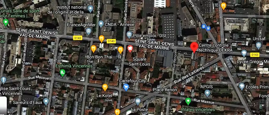 Prix contrôle technique à Vincennes