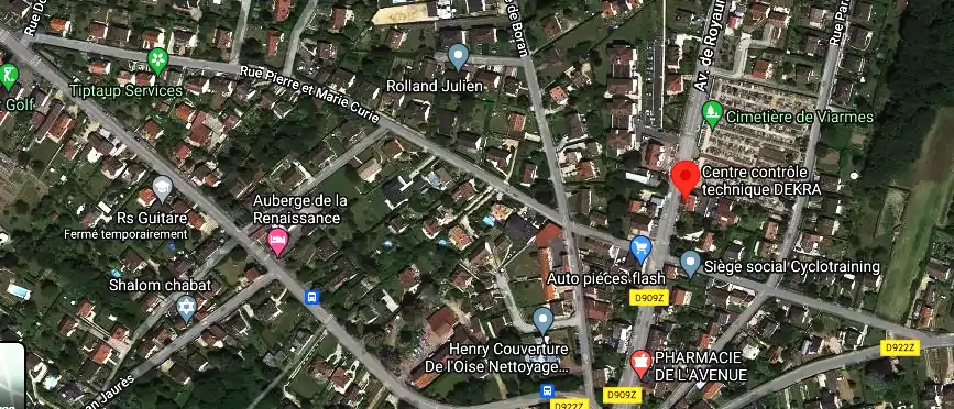 Prix contrôle technique à Viarmes