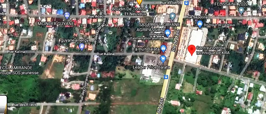 Prix contrôle technique à Centre Commercial Balata, 51 Rue des Cotonniers, Matoury 97351, Guyane française