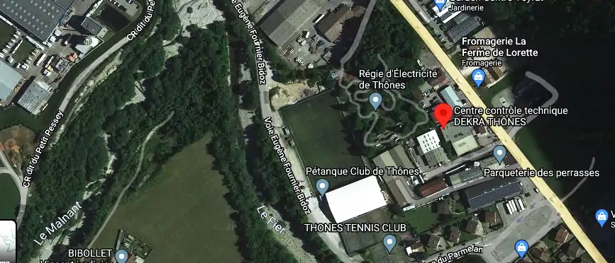 Prix contrôle technique à Thônes