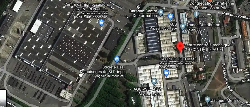 Prix contrôle technique à Saint-Priest