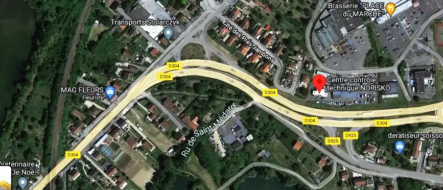 Prix contrôle technique à Crouy