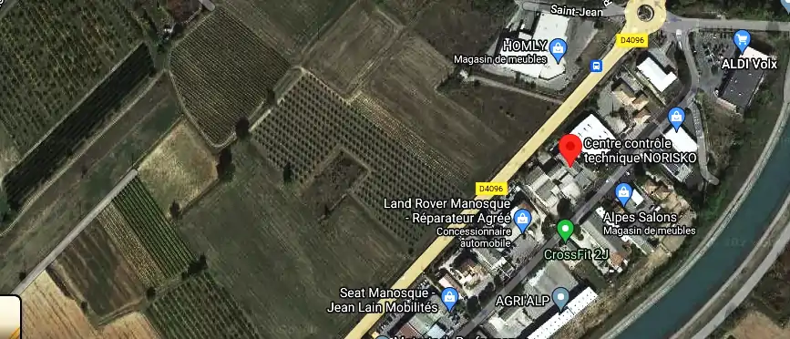 Prix contrôle technique à Volx