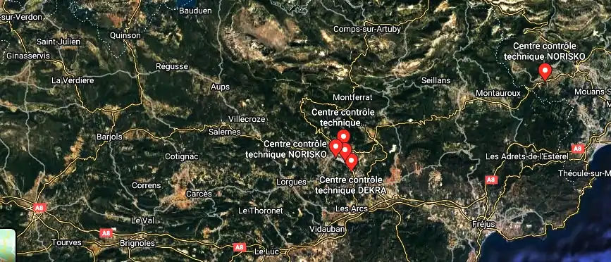 Centre contrôle technique NORISKO à Le Tignet