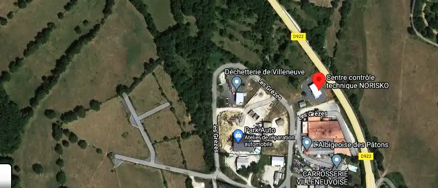 Prix contrôle technique à Villeneuve