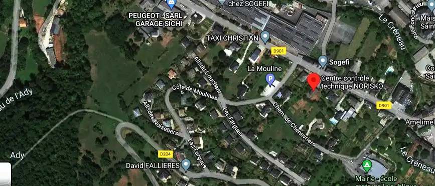 Prix contrôle technique à Marcillac-Vallon