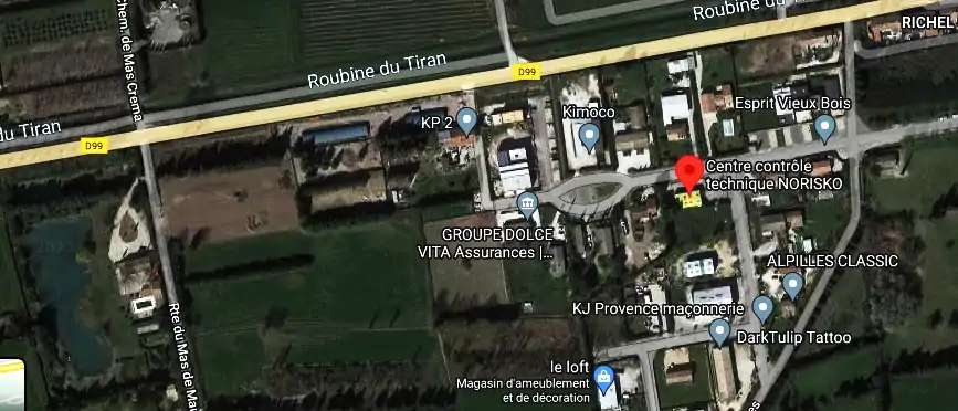 Prix contrôle technique à Eygalières