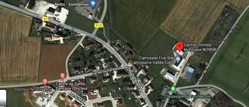 Prix contrôle technique à Sombernon