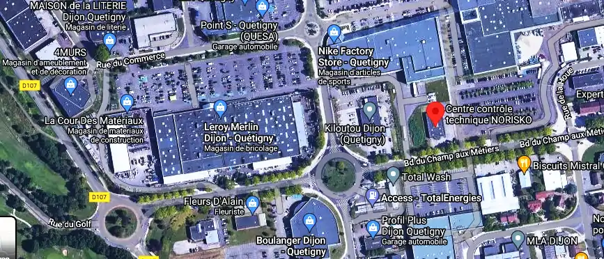 Prix contrôle technique à Quetigny