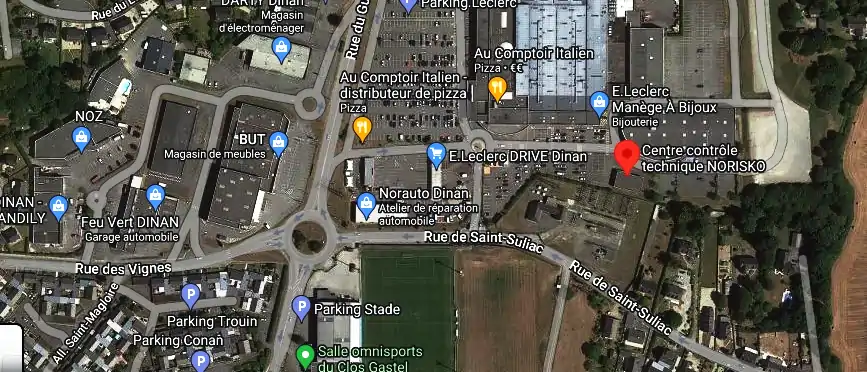 Prix contrôle technique à Dinan
