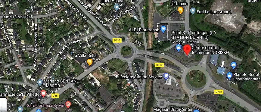 Prix contrôle technique à Ploufragan