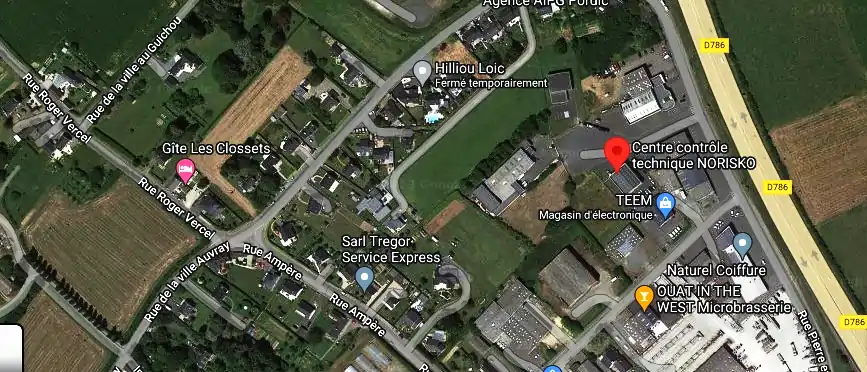 Prix contrôle technique à Pordic