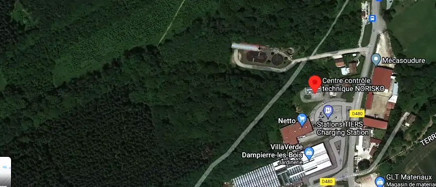 Prix contrôle technique à Dampierre-les-Bois