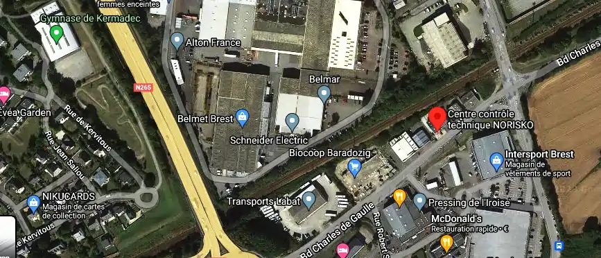 Prix contrôle technique à Le Relecq-Kerhuon