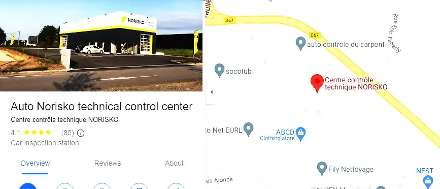 Prix contrôle technique à Gouesnou