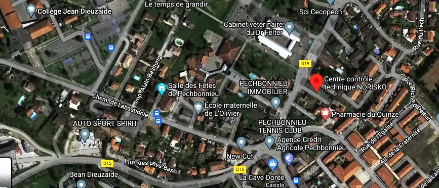 Prix contrôle technique à Pechbonnieu