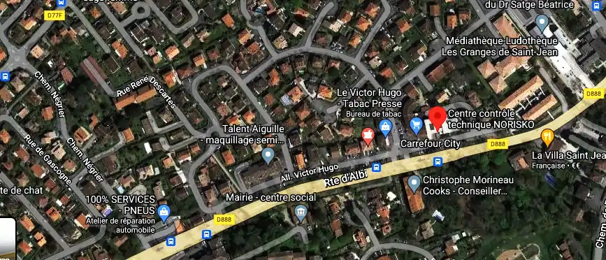 Prix contrôle technique à Saint-Jean