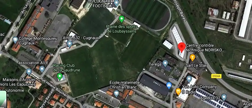 Prix contrôle technique à Cugnaux