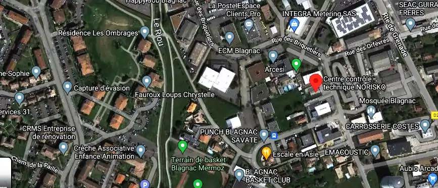 Prix contrôle technique à Blagnac