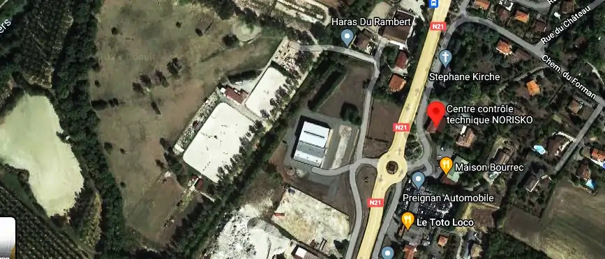 Prix contrôle technique à Preignan