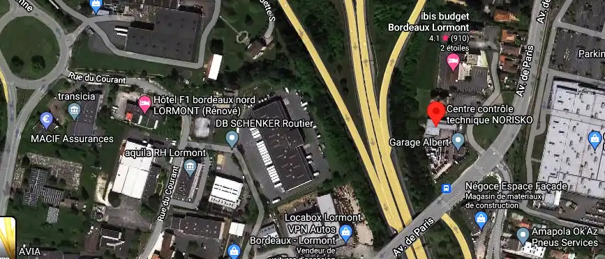 Prix contrôle technique à Lormont