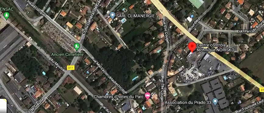 Prix contrôle technique à Podensac