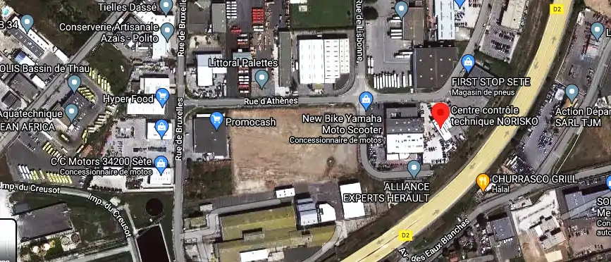 Prix contrôle technique à Sète